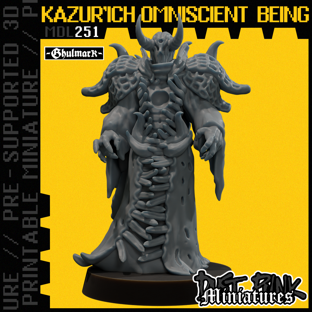 MDL251 KAZUR'ICH, OMNISCIENT BEING [PRE-SUPPORTED]